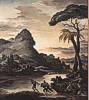 Thodore Gricault (1791 - 1824) Heroische Landschaft mit Fischern, 1818